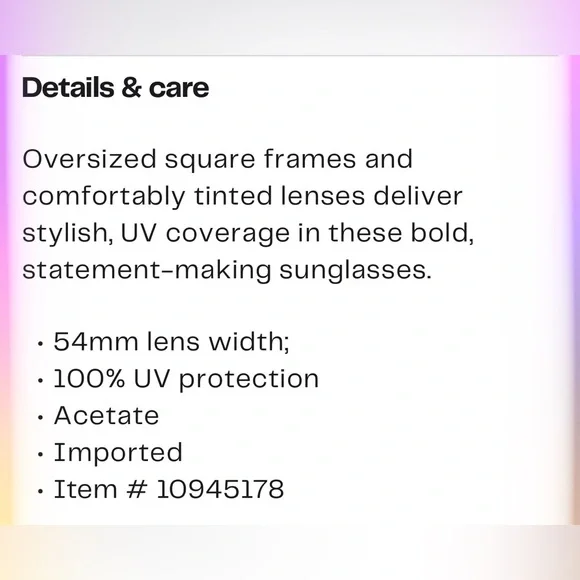 MCM 54 mm Square Sunglasses - Picture 4 of 13